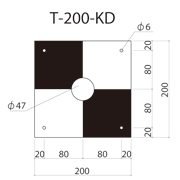ＵＡＶ 対空標識 T-200-KD